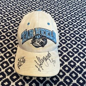 Carolina Tar Heels Signed Hat Basketball